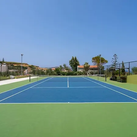 Margarita With Private Tennis Court And Pool * Agia Marina (Crete)